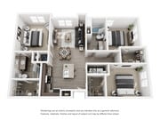 Trestle - 3 Bed, 2 Bath, 1106 sq. ft.