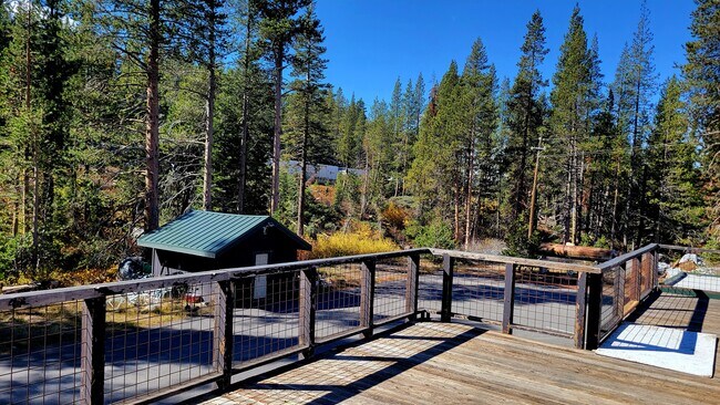 Back Deck - 21719 Donner Pass Rd Unit 1