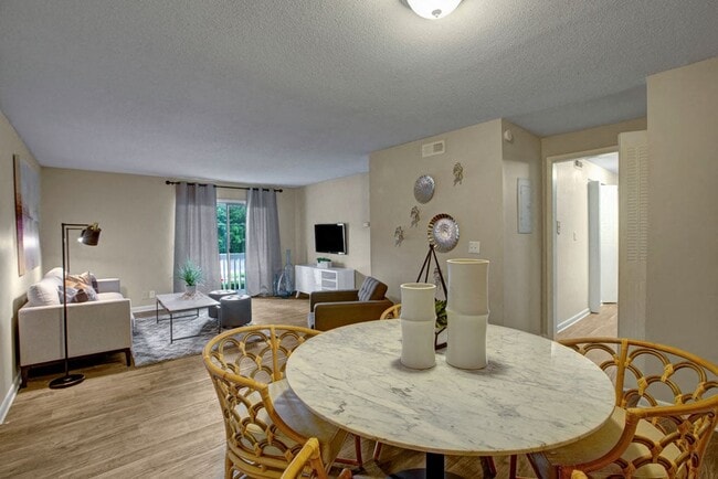 Living Room and Dining Area