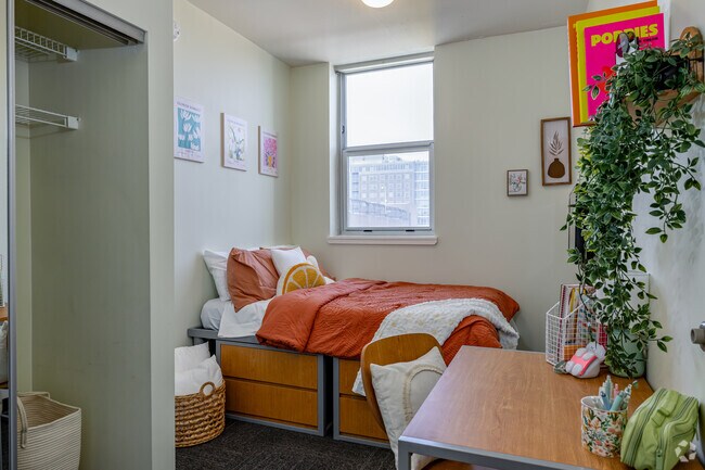 4BR, 2BA - 1,308SF - Model - Bedroom