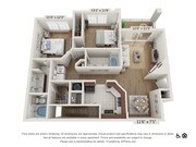 B1R - 2x2 floor plan Monte Vista