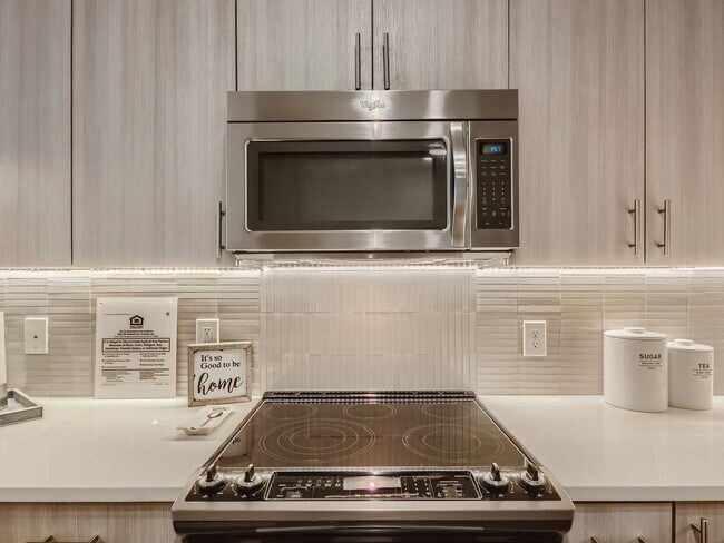 Over head microwave for space