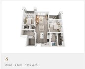 Plan 8 floor plan The Charles Denver West