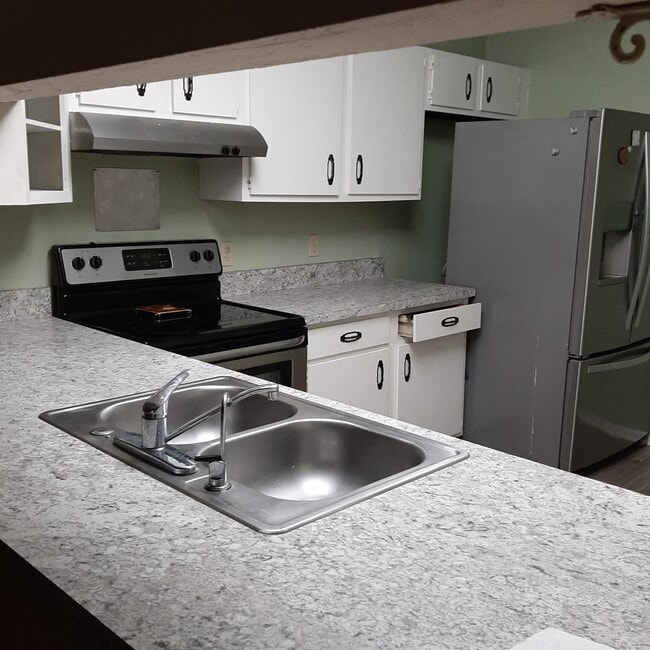 KITCHEN with convenient pass through to the dining room