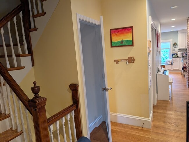 Entry - 28 Boston Ave Unit Modern two floor apartment with old charm