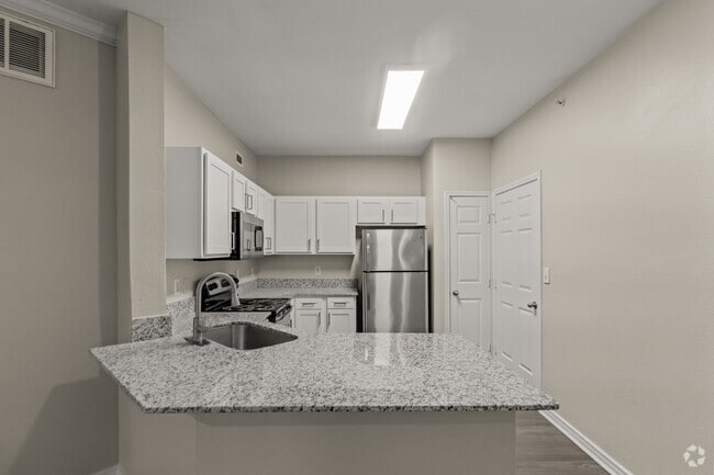2BR, 2BA - 1166SF - Kitchen - Vue 360