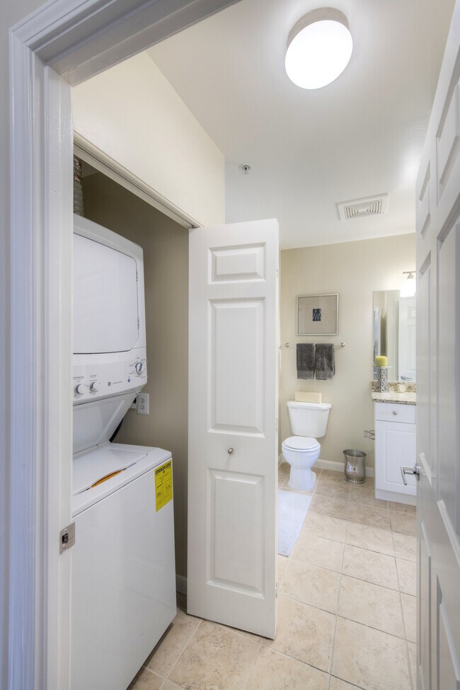 In-unit washer and dryer
