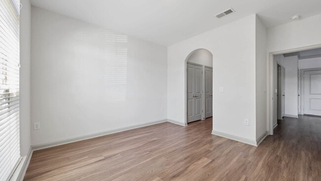 Bedroom with Hard Surface Flooring - The View at Woodstock