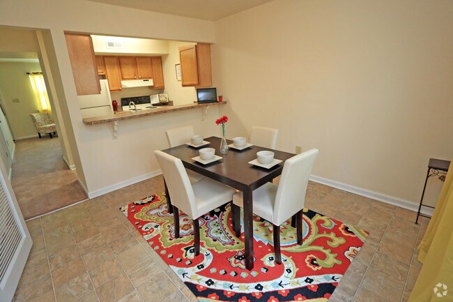Dining area off the kitchen