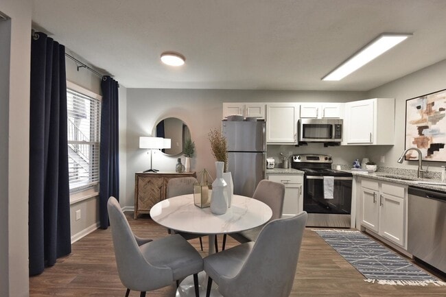 Dining Room + Spacious Kitchen