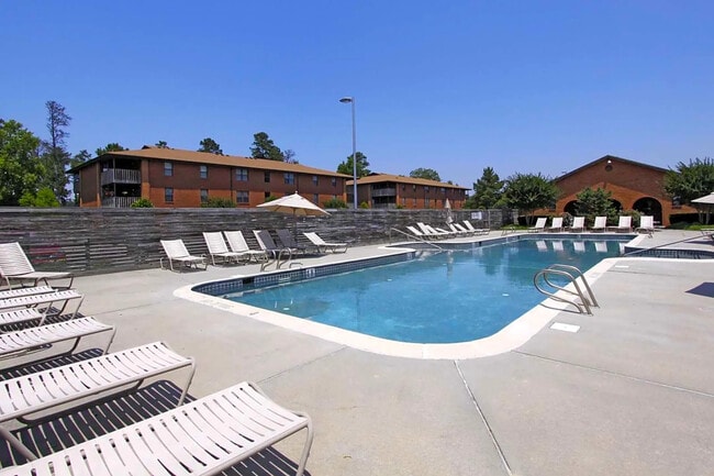 Olympic sized swimming pool - Emerald Lake Apartments