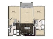 2BR/2BA