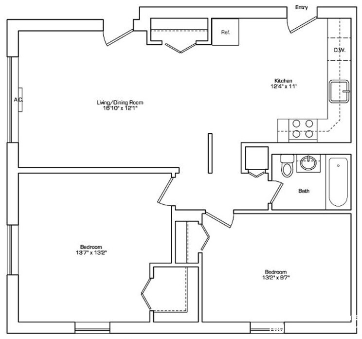 Photo - 110 Babcock St Unidad 21