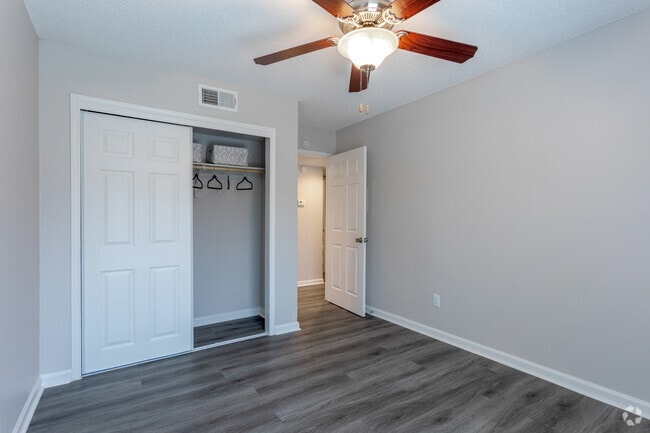 3BR, 2BA - 1,104 SF - C1 - First Bedroom