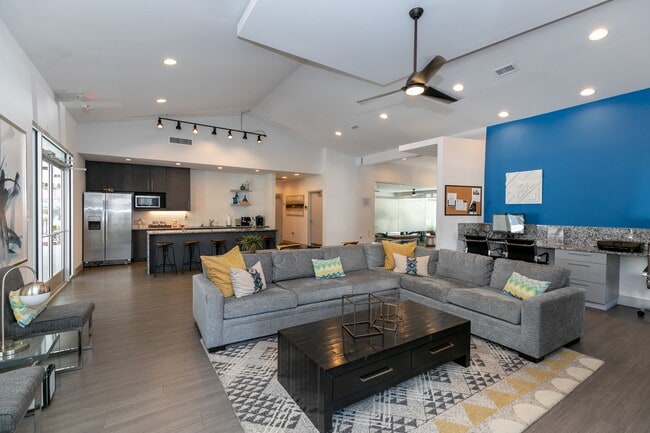 Resident Lounge with Coffee Station.