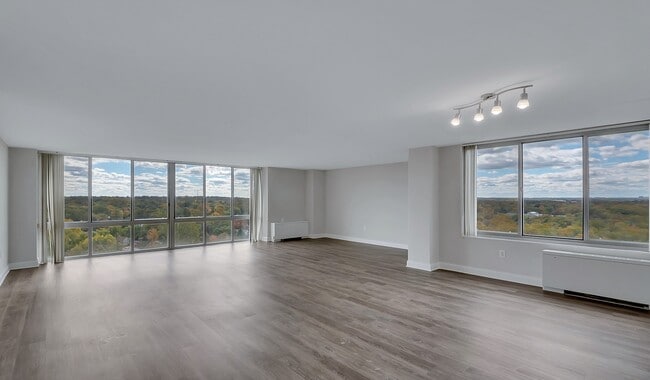 Your spacious flooprlan has large windows with ample natural light