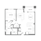 1bed 1bath