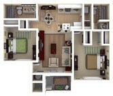 Residence 4 2x2 901sqft (1)