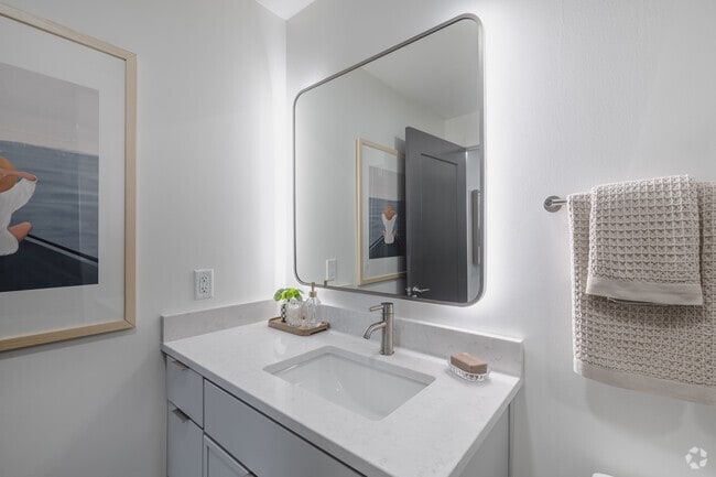 2BR, 2BA - 1,038SF - Primary Bathroom - LC Line & Low