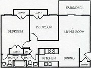 2BR/1.5BA