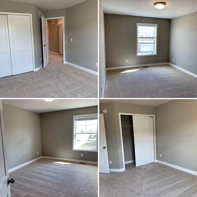 Two additional bedrooms each measuring 13 x 11 are located upstairs along with full bath, generous loft and laundry containing GE washer/dryer. - 4825 Martingale Drive Townhome