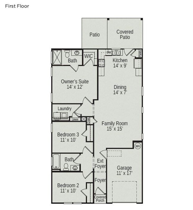 Photo - Single-Family Home for Lease below $2,000