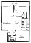 3BR/2BA