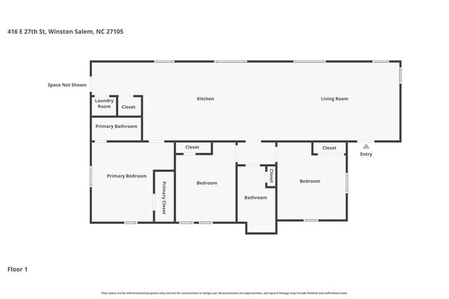 Photo - 416 E. 27th St-Completely Remodeled 3BR/2BA Home!