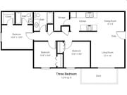 3BR/2BA