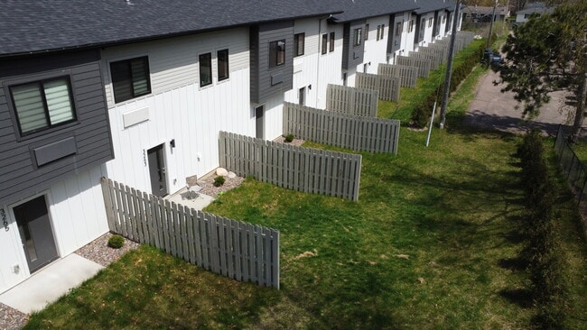 yard space for every unit one bedrooms