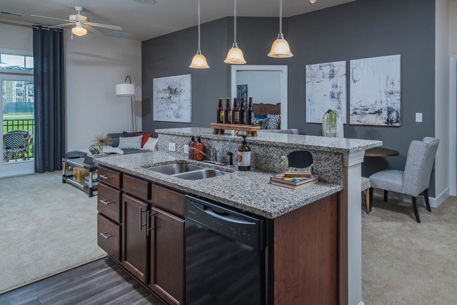 Islands in designated kitchens