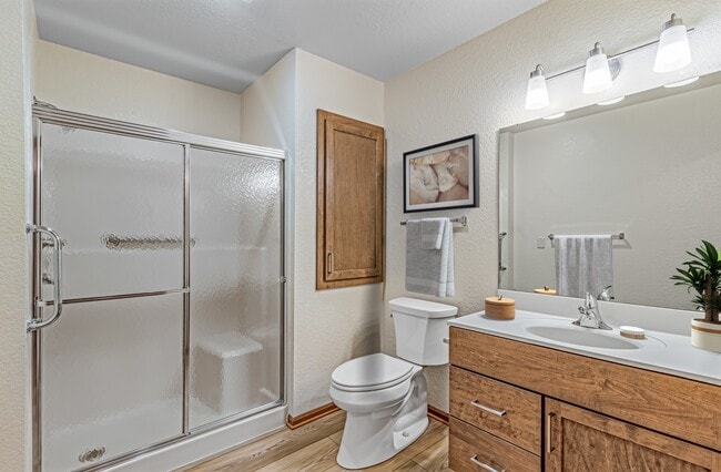 Two bedroom, two bath open concept