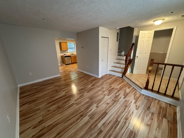 Living Room and front door - 5938 S Hil Mar Cir Townhome