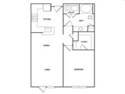 1BR/1BA