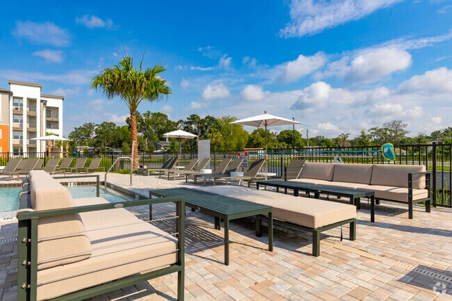 Pool Seating Area