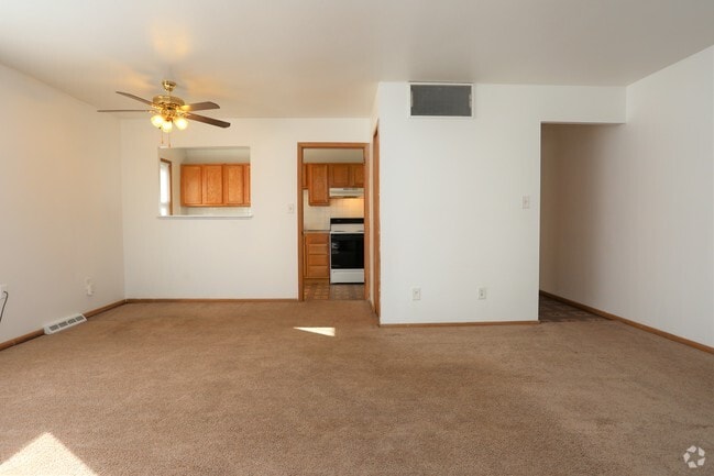 Living Room 2BR, 1.5BA