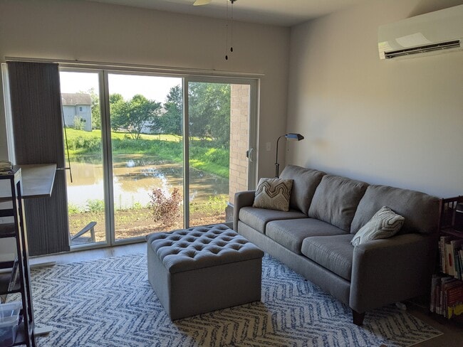 Living area with views of green space - 1501 N Windsor Ave Unit 106