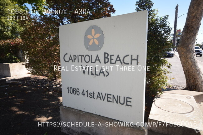 Building Photo - Capitola Beach Villas 1 bedroom with 1 car... Unit A304 Rental