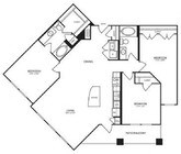 Landmark On Lovers - C1 - 2 Beds - 2 Baths - 1451 Sq. ft.