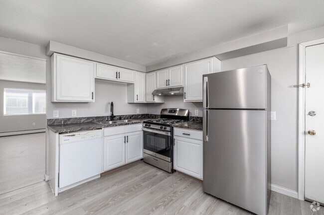 Cupid - 2BR, 1BA - 855SF - Kitchen - Valentine Gardens