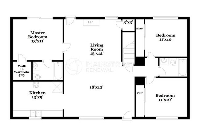 3 Bedroom Pet-Friendly Home in Gainesville, GA with Main Street Renewal