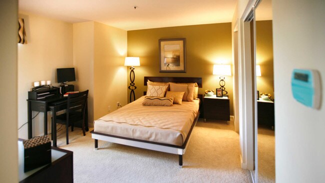 Carpeted Bedroom