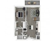 1 Bed / 1 Bath