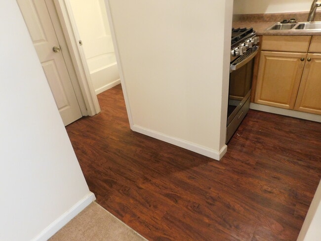 Laminate flooring in kitcen & bath - 6910 Colonial Woods Dr Unit 97