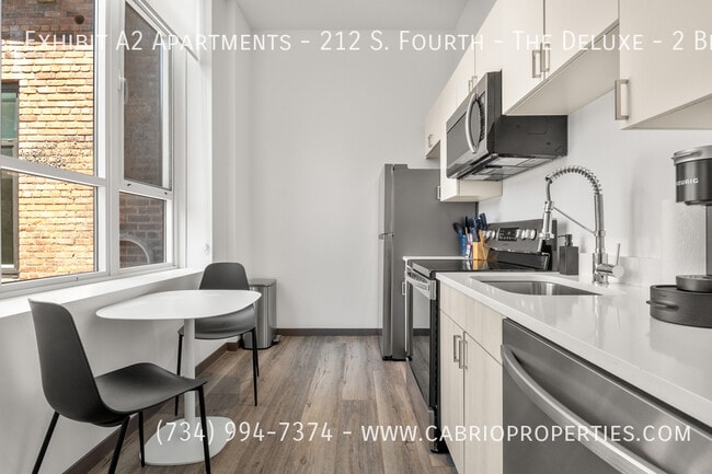 Photo - Exhibit A2 Apartments - 212 S. Fourth -The Deluxe - 2 Bed/1 Bath Unit The Deluxe - 2 Bed/1 Bath