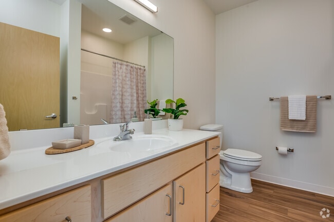 2BR, 2BA - 1,040SF - Bathroom