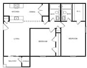 2BR/2BA
