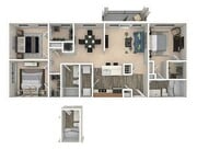 Plano de planta 3D C1
