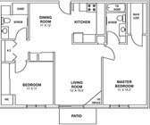 2BR/2BA
