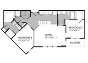 B-1 2Habitaciones